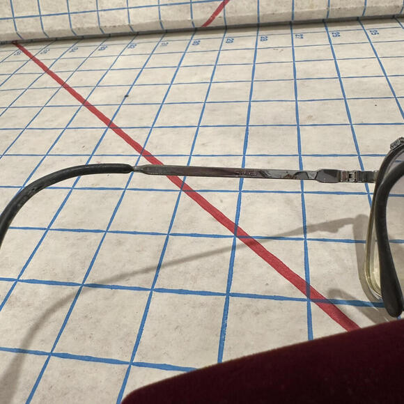 Vintage Square Frames Oversized Glasses Jeweled - Picture 15 of 15